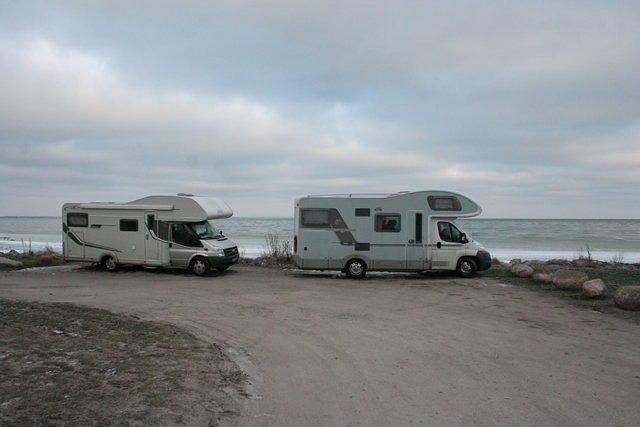 Stellplatz am Meer