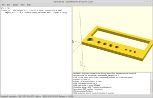 Screenshot OpenSCAD